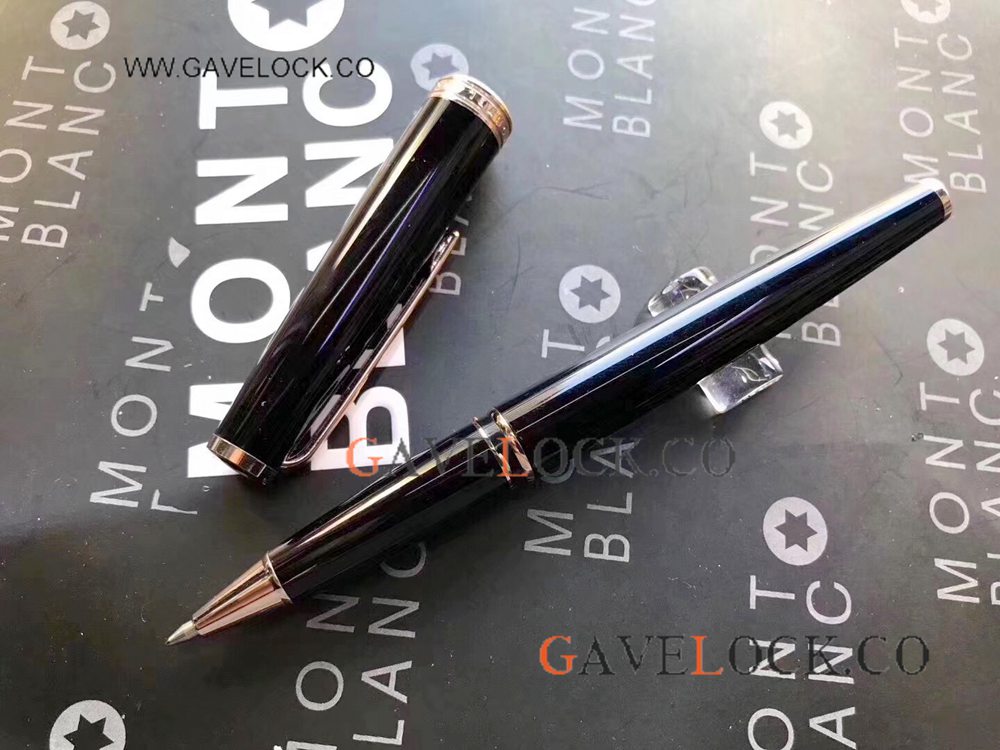 Mont Blanc Black Resin Rollerball Pen Replica Pix Pen Mont Blanc Black Resin Rollerball Pen Replica Pix Pen